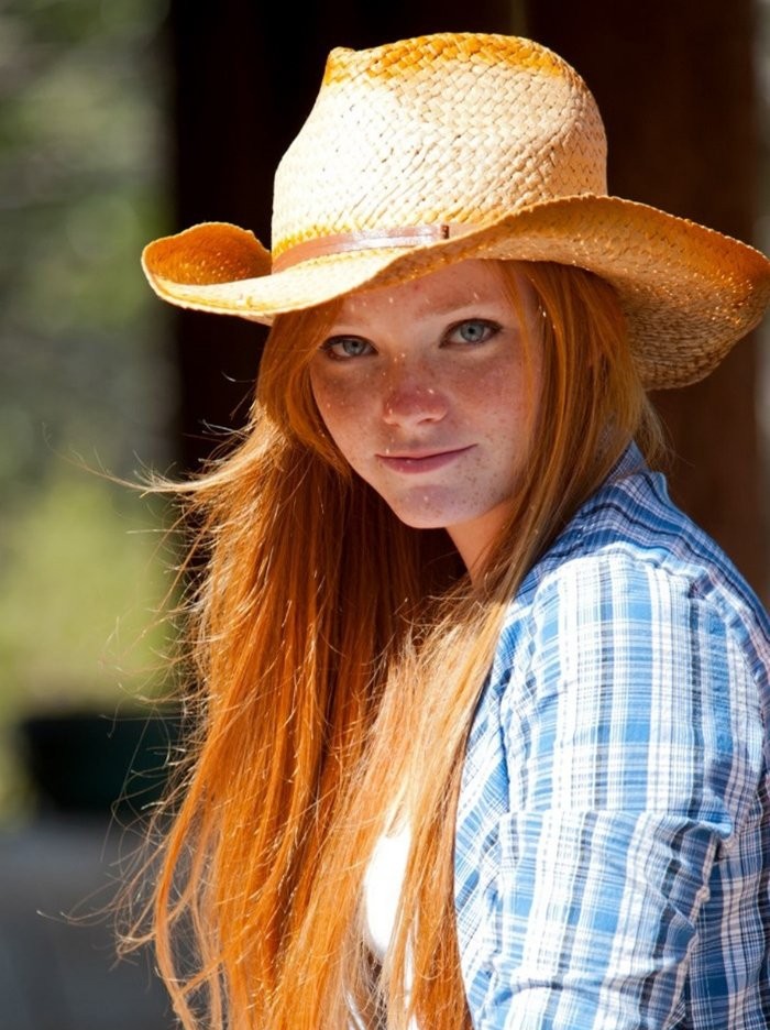 redhead cowboy
